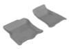 3D MAXpider 2007-2010 Ford/Lincoln Expedition/Navigator Kagu 1st Row Floormat - Gray - L1FR07611501