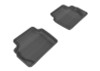 3D MAXpider 2011-2019 Ford Fiesta Kagu 2nd Row Floormats - Black - L1FR08021509