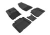 3D MAXpider 2015-2020 Ford Edge Kagu 1st & 2nd Row Floormats - Black - L1FR09301509 Photo - Primary