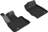 3D MAXpider 20-22 Ford Explorer Kagu 1st Row Floormat - Black - L1FR13011509