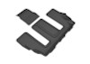 3D MAXpider 2017-2020 GMC Acadia Kagu 3rd Row Floormats - Black - L1GM02231509
