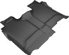 3D MAXpider 2019-2020 GMC/Chevrolet Sierra 1500/Silverado 1500 Kagu 2nd Row Floormats - Black - L1GM02421509