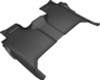 3D MAXpider 2019-2020 GMC/Chevrolet Sierra 1500/Silverado 1500 Kagu 2nd Row Floormats - Black - L1GM02421509