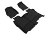 3D MAXpider 2019-2022 Chevrolet/GMC Silverado/Sierra Elegant Floor Mat Set - Black - L1GM02504709