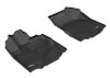 3D MAXpider 2006-2014 Honda Ridgeline Kagu 1st Row Floormat - Black - L1HD03911509