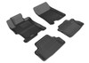 3D MAXpider 08-12 Honda Accord Coupe Kagu Black Full Set - L1HD05901509 Photo - Primary