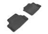 3D MAXpider 2008-2012 Honda Accord Coupe Kagu 2nd Row Floormats - Black - L1HD05921509