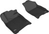 3D MAXpider 2016-2020 Honda Civic Kagu 1st Row Floormat - Black - L1HD07411509