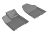 3D MAXpider 2017-2020 Honda Ridgeline Kagu 1st Row Floormat - Gray - L1HD08311501