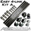 Artec Industries Easy 4 Link - Kit A - No Tube - All 1 1/4 In Krawler Joints - LK0006