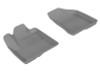 3D MAXpider 2007-2009 Hyundai Santa Fe Kagu 1st Row Floormat - Gray - L1HY00511501