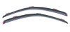 AVS 99-07 Chevy Silverado 1500 Standard Cab Ventvisor In-Channel Window Deflectors 2pc - Smoke - 192956