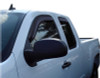 AVS 07-13 Chevy Silverado 1500 Ext. Cab Ventvisor Front & Rear Window Deflectors 4pc - Smoke - 194040
