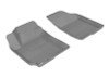 3D MAXpider 2007-2010 Hyundai Elantra Kagu 1st Row Floormat - Gray - L1HY02911501