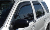 AVS 11-15 Kia Sorento Ventvisor In-Channel Front & Rear Window Deflectors 4pc - Smoke - 194187