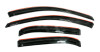 AVS 11-15 Kia Sorento Ventvisor In-Channel Front & Rear Window Deflectors 4pc - Smoke - 194187