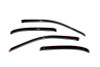 AVS 01-05 Honda Civic Ventvisor In-Channel Front & Rear Window Deflectors 4pc - Smoke - 194213