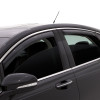 AVS 13-15 Chevy Malibu Ventvisor In-Channel Front & Rear Window Deflectors 4pc - Smoke - 194362