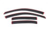 AVS 13-15 Chevy Malibu Ventvisor In-Channel Front & Rear Window Deflectors 4pc - Smoke - 194362