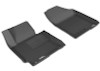 3D MAXpider 2014-2016 Hyundai Elantra Kagu 1st Row Floormat - Black - L1HY05211509