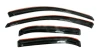 AVS 13-18 Nissan Altima Ventvisor In-Channel Front & Rear Window Deflectors 4pc - Smoke - 194861