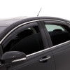 AVS 06-11 Honda Civic Ventvisor In-Channel Front & Rear Window Deflectors 4pc - Smoke - 194944