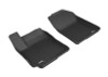 3D MAXpider 2018-2020 Hyundai Accent Sedan Kagu 1st Row Floormat - Black - L1HY08611509