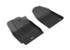 3D MAXpider 2019-2020 Hyundai Veloster Kagu 1st Row Floormat - Black - L1HY08911509