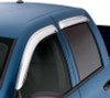 AVS 2019 RAM 1500 Crew Cab Ventvisor Outside Mount Front & Rear Window Deflectors 4pc - Chrome - 684806