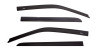 AVS 07-18 Jeep Wrangler Unlimited Ventvisor Low Profile Window Deflectors 4pc - Matte Black - 774034