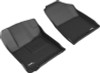 3D MAXpider 20-21 Hyundai Venue Kagu 1st Row Floormats - Black - L1HY10211509