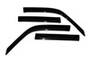 AVS 91-97 Toyota Land Cruiser Ventvisor Outside Mount Window Deflectors 4pc - Smoke - 94016