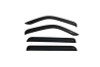 AVS 07-11 Dodge Nitro Ventvisor Outside Mount Window Deflectors 4pc - Smoke - 94307