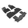 3D MAXpider 24-25 Hyundai Santa Fe Hybrid Kagu Floor Mat - Black - L1HY14601509