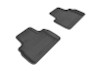 3D MAXpider 2009-2017 Infiniti QX70/FX35/50/50S Kagu 2nd Row Floormats - Black - L1IN00321509