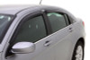 AVS 07-10 Chrysler Sebring Ventvisor Outside Mount Window Deflectors 4pc - Smoke - 94458