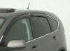 AVS 12-16 Honda CR-V Ventvisor Outside Mount Window Deflectors 4pc - Smoke - 94485