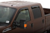 AVS 99-16 Ford F-250 Supercab Ventvisor Outside Mount Window Deflectors 4pc - Smoke - 94522
