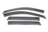 AVS 13-18 Hyundai Santa Fe (Excl. XL Model) Ventvisor Outside Mount Window Deflectors 4pc - Smoke - 94534