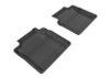 3D MAXpider 2011-2019 Infiniti Q70/M37 Kagu 2nd Row Floormats - Black - L1IN01521509