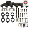 BD Diesel 03-07 Dodge 5.9L Cummins Pulse Exhaust Manifold Kit - 1046087