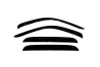 AVS 00-04 Dodge Dakota Crew Cab Ventvisor Outside Mount Window Deflectors 4pc - Smoke - 94853