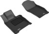 3D MAXpider 2018-2020 Infiniti Q50/Q60 Kagu 1st Row Floormat - Black - L1IN03011509