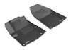 3D MAXpider 2014-2015 Jeep Cherokee Kagu 1st Row Floormat - Black - L1JP01011509