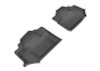 3D MAXpider 2014-2018 Jeep Wrangler JK 2-Door Kagu 2nd Row Floormats - Black - L1JP01221509