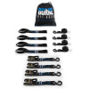 Borne Off-Road Heavy-Duty Ratchet Tie-Down Kit (4-Pack) - Black - BNRTC-TDHD-4BK