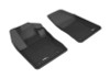 3D MAXpider 2017-2020 Jeep Compass Kagu 1st Row Floormat - Black - L1JP01611509