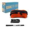 Borne Off-Road Winch Hook - 3/8in Rope - Hand Strap - Orange - BNWN-SR-38-85KOR