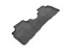 3D MAXpider 2010-2010 Kia Soul Kagu 2nd Row Floormats - Black - L1KA00821509