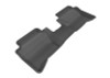 3D MAXpider 2012-2013 Kia Rio/Rio5 Kagu 2nd Row Floormats - Black - L1KA01421509